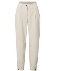 Yaya - Woven Trousers With Side Pockets - Lyst
