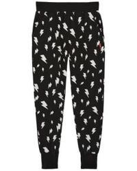 Scamp & Dude - : Adult With White Lightning Bolt Cosy joggers Xxs - Lyst