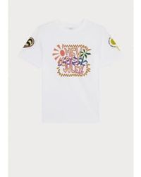 Paul Smith - Hey soleil t-shirt col: 01 blanc, taille: s - Lyst