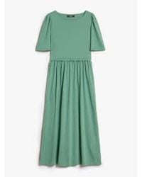 Weekend by Maxmara - Snack Jersey Short Sleeve Midi Dress Size: S, Col: Co S - Lyst