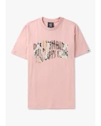BBCICECREAM - Camiseta logotipo mens camo arch en rosa - Lyst
