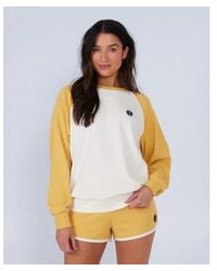 Salty Crew - Two -color Woman's Sweatshirt Xs - Lyst
