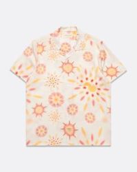 Far Afield - Afs801 Stachio Ss Shirt Floral Splash Print - Lyst