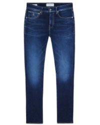 Calvin Klein - Skinny Jeans Denim dunkel - Lyst