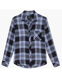 Rails - Hunter Plaid Shirt Current Onyx - Lyst