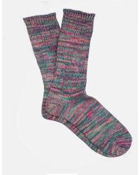 Anonymous Ism - Anonymous-ims 5 color crew mix sock - Lyst
