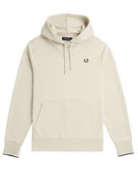 Fred Perry - Tipped Hooded Sweatshirt - Lyst