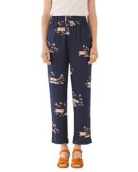 Nice Things - Palm Springs Print Satin Pants From 44 - Lyst