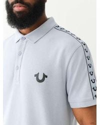True Religion - Logo Polo Shirt - Lyst