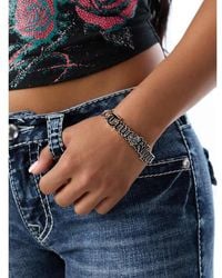 TRUE RELIGION - True Rose Chain Bracelet - Lyst