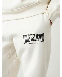 True Religion - Relaxed Arched Logo Jogger - Lyst