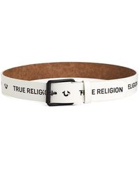 mens belts true religion