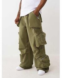True Religion - Mikey Big T Nylon Cargo Pant - Lyst