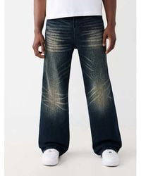 TRUE RELIGION Ultra baggy Vinny Super Flatlock Flap Pocket Jeans