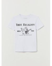 True Religion - Boys Foil Buddha Logo Tee - Lyst