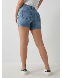 True Religion Denim Short Overall in 