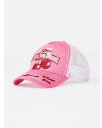 TRUE RELIGION - Cherry Logo Trucker Hat - Lyst