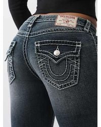 True Religion - Becca Mid Rise Super T Bootcut Jean - Lyst