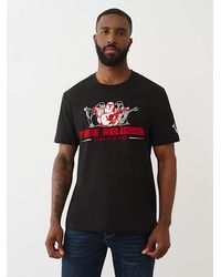 TRUE RELIGION - Triple Buddha T-shirt - Lyst