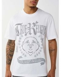 TRUE RELIGION - Crystal Buddha T-shirt - Lyst
