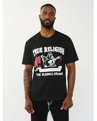 TRUE RELIGION - Crystal World Tour Logo T-shirt - Lyst