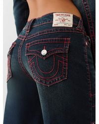 TRUE RELIGION - Bobbi Big T Flap Carpenter Jean - Lyst