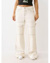 True Religion - Bobbi Big T Baggy Carpenter Pant - Lyst