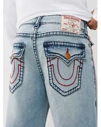 TRUE RELIGION - Vinny Super T Flap Ultra Baggy Jean 34" - Lyst