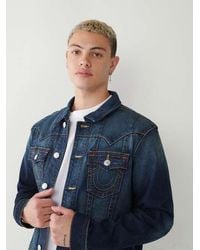 True Religion - Jimmy Denim Jacket - Lyst
