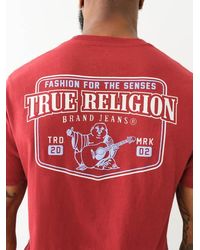 True Religion - True Trademark 2002 Logo Tee - Lyst