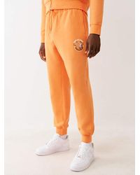 TRUE RELIGION - Metallic Buddha Jogger - Lyst