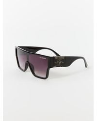 True Religion - Branded Shield Sunglasses - Lyst