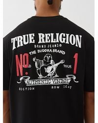 TRUE RELIGION - World Tour Logo T-shirt - Lyst