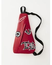 TRUE RELIGION - Logo Patch Sling Bag - Lyst