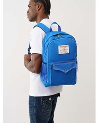 True Religion - Big T Snap Pocket Backpack - Lyst
