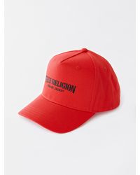 True Religion Classic Logo Hat - Red