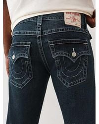 TRUE RELIGION - Billy Flap Bootcut Jean 34" - Lyst