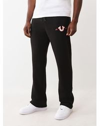 True Religion - Sunrise Horseshoe Straight Leg Sweatpant - Lyst