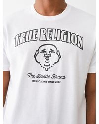 True Religion - The Buddha Brand Logo Tee - Lyst