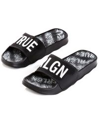 true religion flip flops