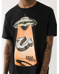 True Religion - Glow Ufo Hs Logo Tee - Lyst