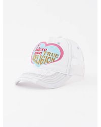 True Religion - J'adore Mon Trucker Hat - Lyst