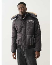 パーカー・フーディ True Religion X Fetch Denim Separate Parka Black 2adc541c69f1adac49d828a2c277fe