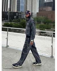 True Religion - Baggy Big T Cargo Jean - Lyst