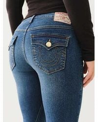 True Religion - Becca Big T Mid Rise Bootcut Jean - Lyst