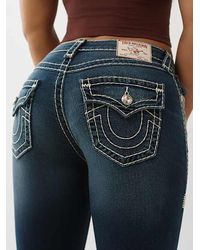 TRUE RELIGION - Jennie Super T Curvy Skinny Jean - Lyst