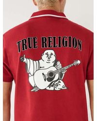 True Religion - Logo Polo Shirt - Lyst