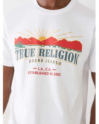 True Religion - True Logo Tee - Lyst