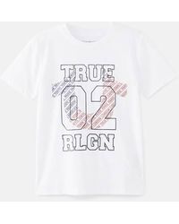 True Religion - Boys 02 Tr City Hs Logo Tee - Lyst