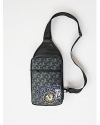 TRUE RELIGION - Logo Patch Sling Bag - Lyst